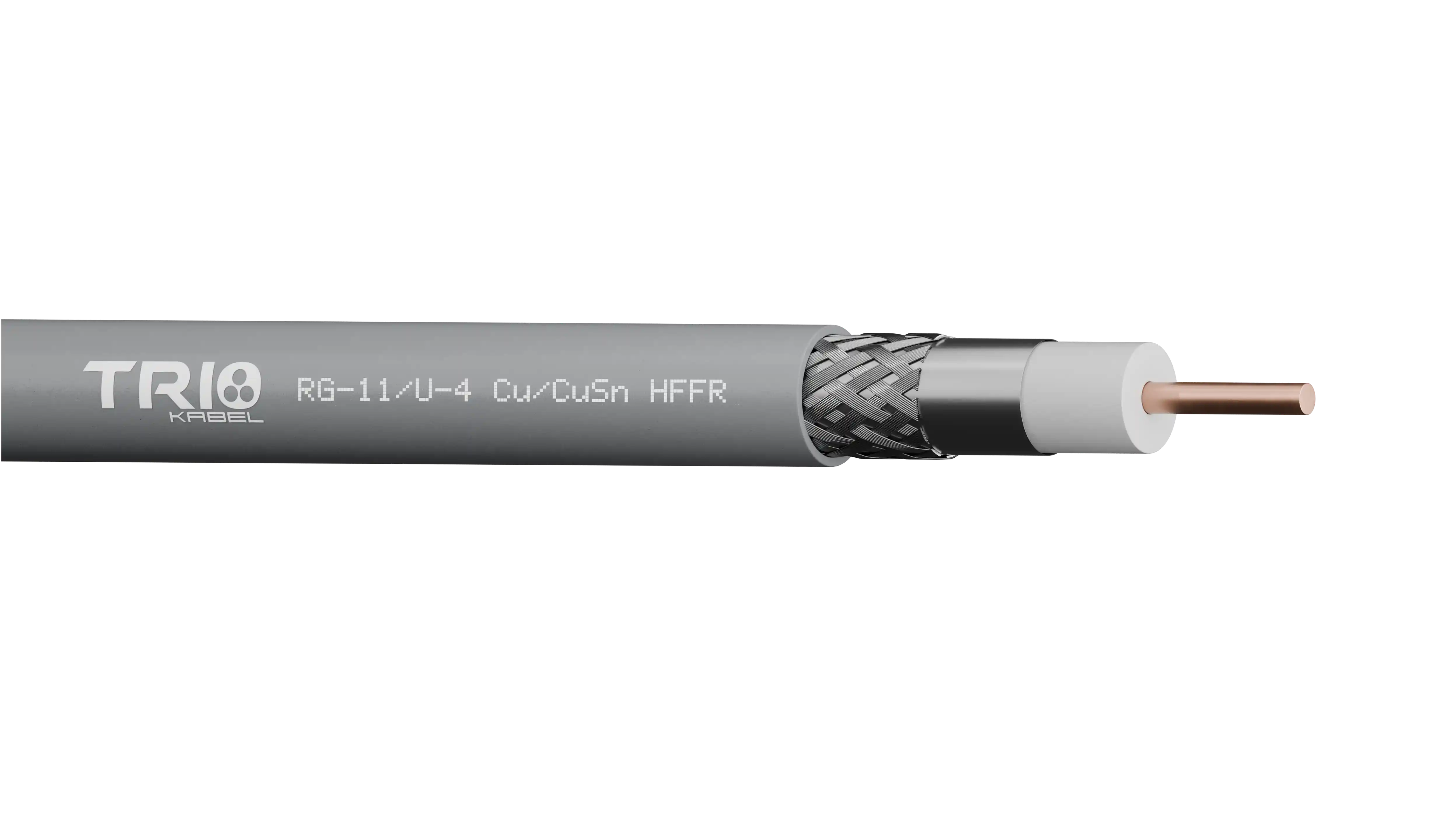 RG-11/U-4 Cu/CuSn HFFR