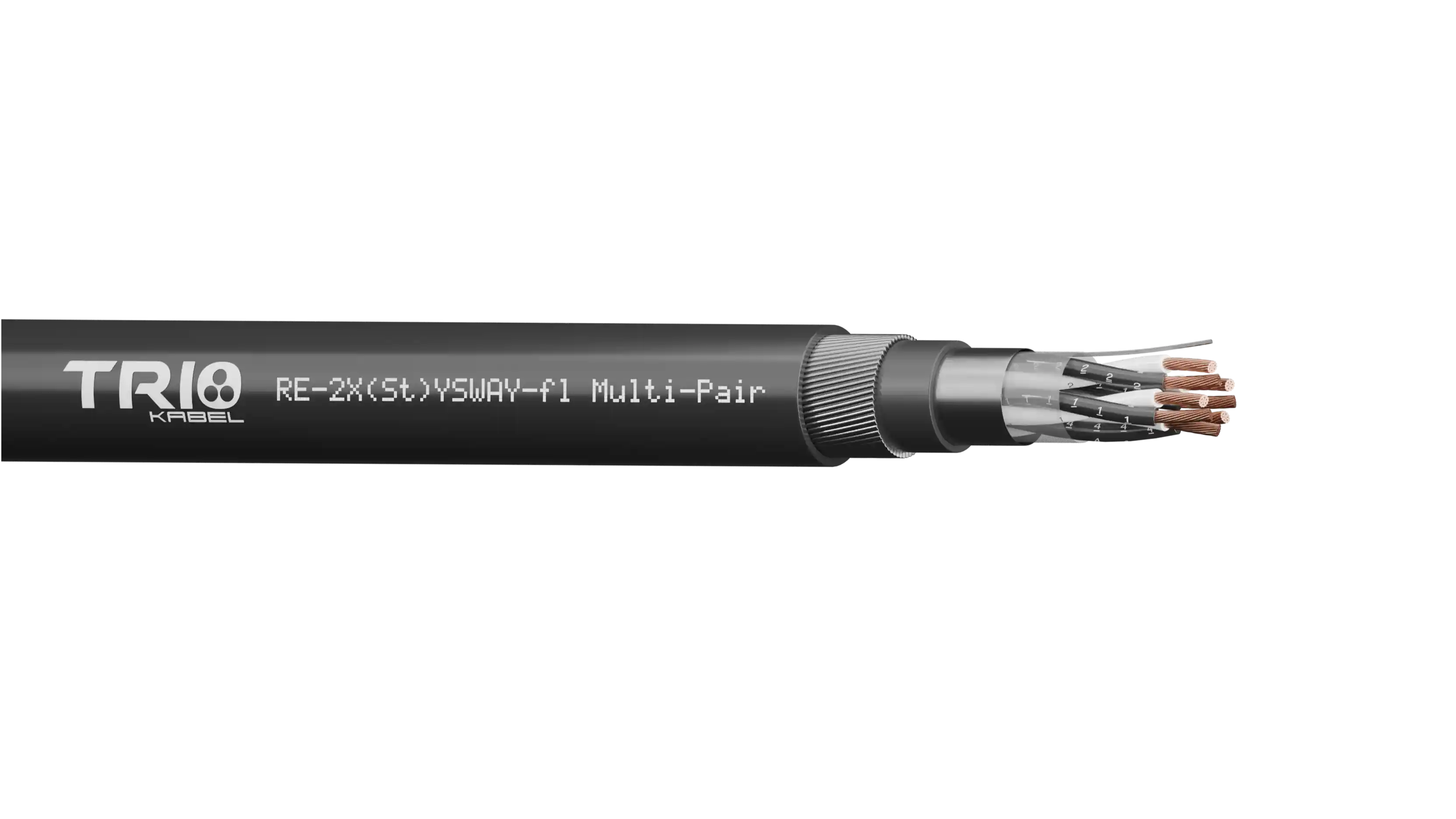 RE-2X(St)YSWAY-fl Multi-Pair Cu/Xlpe/Os/Pvc/Swa/Pvc
